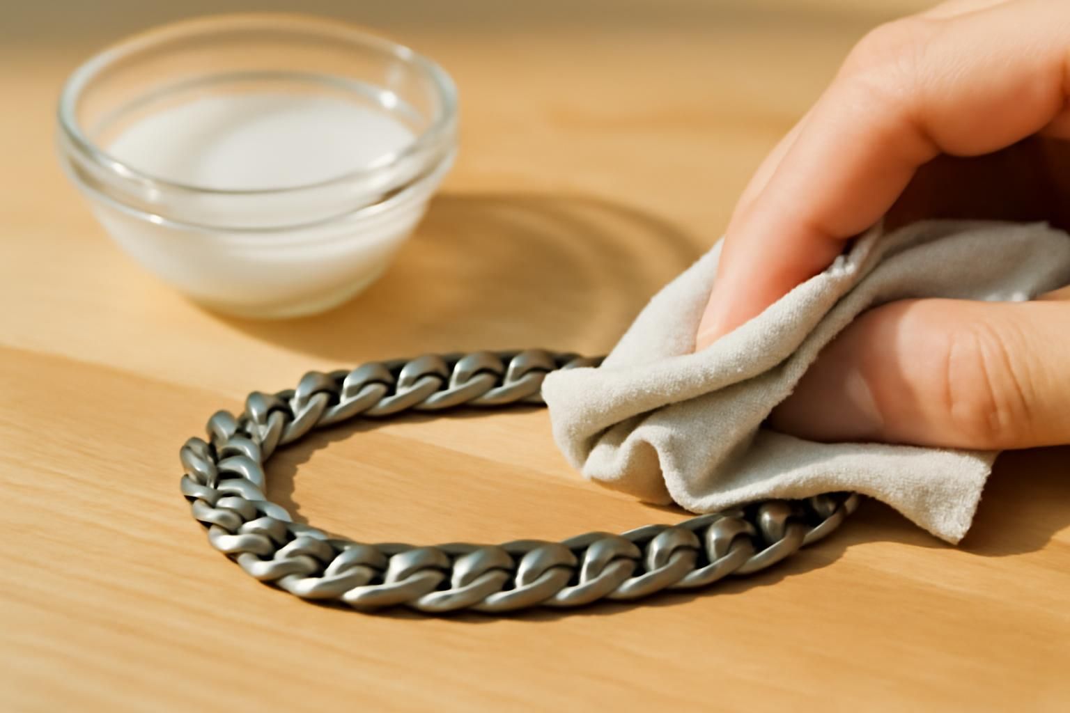 découvrez des méthodes simples et efficaces pour nettoyer votre gourmette en acier et lui rendre tout son éclat.