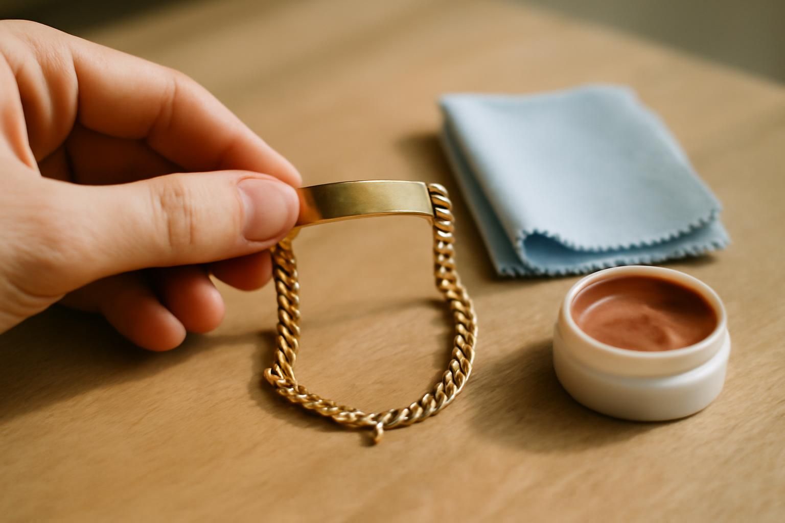 découvrez des astuces efficaces pour enlever les rayures sur une gourmette en or et redonnez-lui tout son éclat facilement.